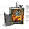 Печь банная Термофор Ангара 2012 Inox Витра