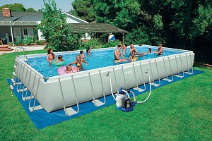 Каркасный бассейн Intex Ultra Frame 732 x 366 x 132 см (28366)