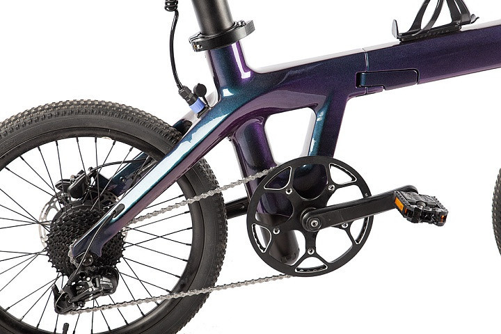 Электровелосипед складной Carbon 20" Sporto