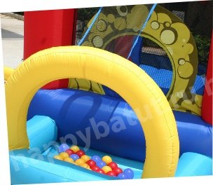 Батут (игровой центр) Happy Hop Праздничные Пузыри 4 в 1 (9214)
