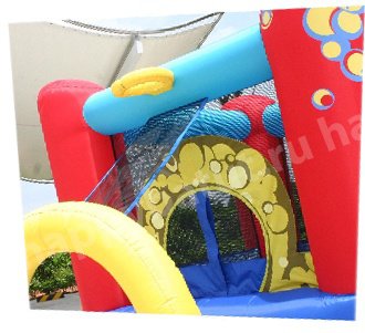 Батут (игровой центр) Happy Hop Праздничные Пузыри 4 в 1 (9214)