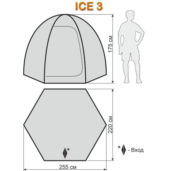 Зимняя палатка World of Maverick ICE 3