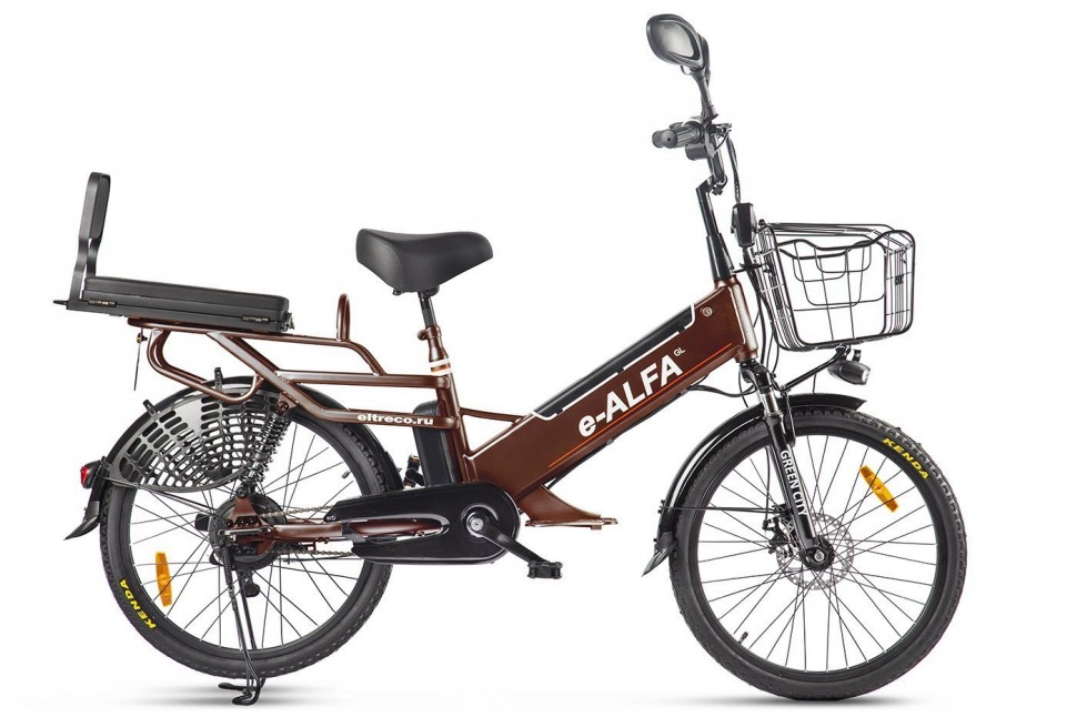 Электровелосипед Green City e-ALFA GL