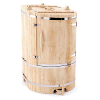 Кедровая бочка овальная Классическая со скосом