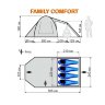 Кемпинговая палатка World of Maverick FAMILY COMFORT
