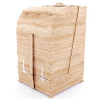 Кедровая бочка квадратная Профессиональная