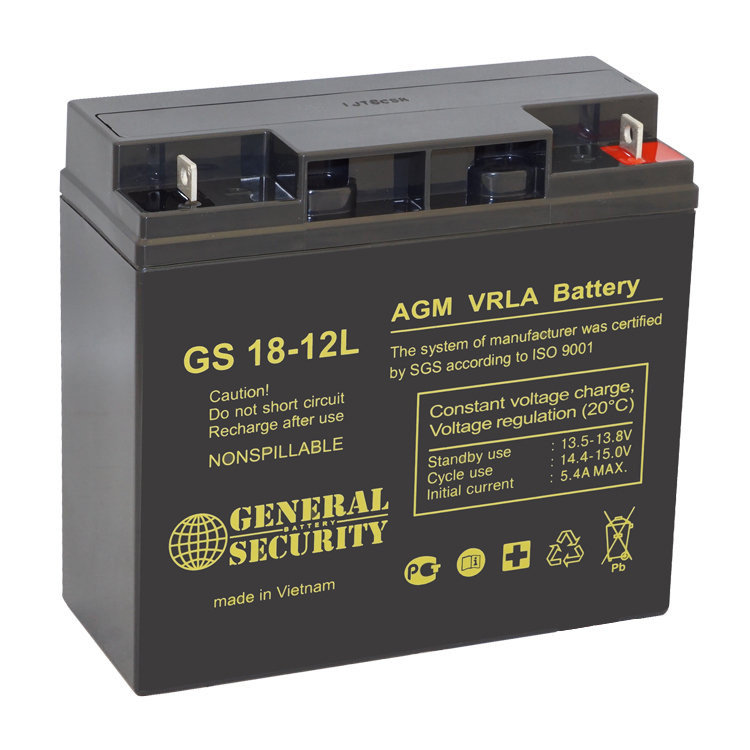 Аккумулятор General Security GS 18-12