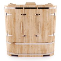 Кедровая бочка двухместная Классическая