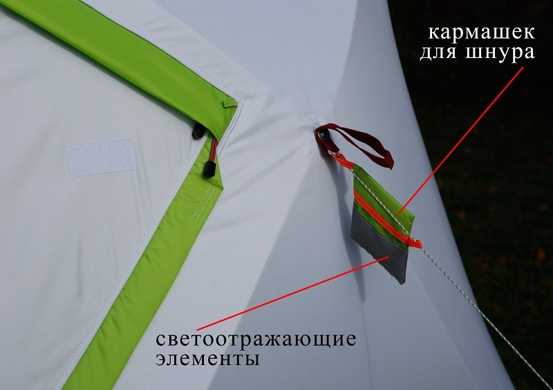 Зимняя палатка ЛОТОС Куб 3 Компакт Термо 1 1