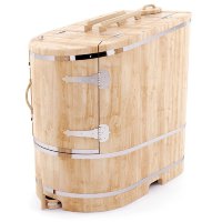 Кедровая бочка овальная полулежачая Профессиональная