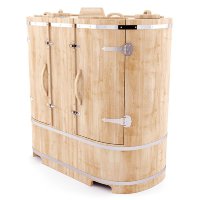 Кедровая бочка двухместная Профессиональная