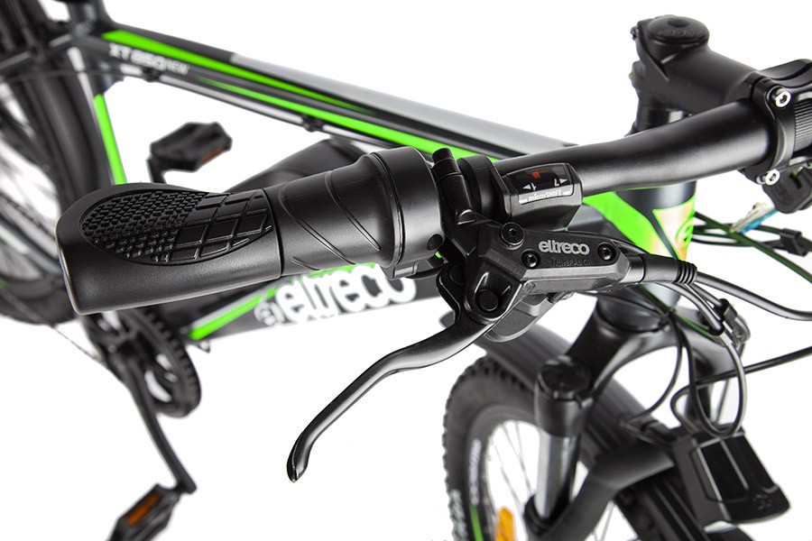 Электровелосипед Eltreco XT 850 NEW красно-черный