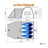 Кемпинговая палатка World of Maverick ULTRA PREMIUM