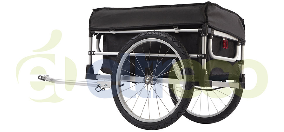 Грузовой велоприцеп большой с тентом и сумкой VIC-1305 (BTS10)