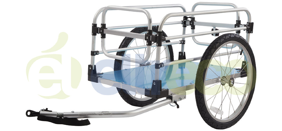 Грузовой велоприцеп большой с тентом и сумкой VIC-1305 (BTS10)