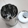 Печка рыбака PS8 и дымоход под углом