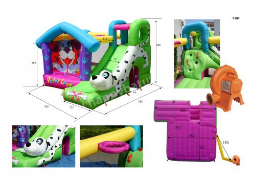Батут (игровой центр) Happy Hop Далматинец (9109)