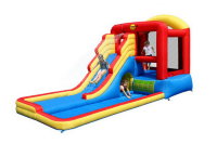 Батут (водная горка с бассейном) Happy Hop Веселый клоун (9049N)