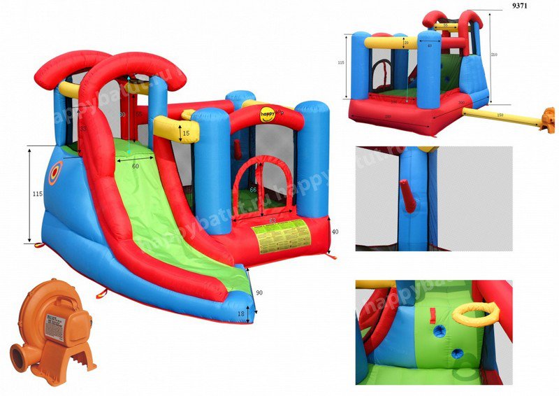 Батут (игровой центр) Happy Hop 6 в 1 (9371)