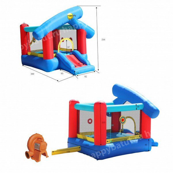 Батут (игровой центр) Happy Hop Игровой город 6 в 1 (9111)