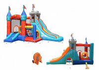 Батут (игровой центр) Happy Hop Цитадель 3 в 1 (9021)