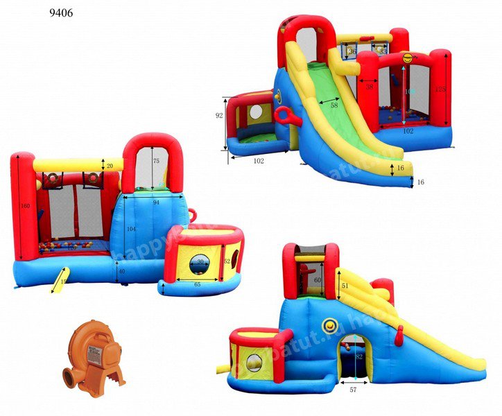 Батут Happy Hop Игровой Центр 11 в 1 (9406)